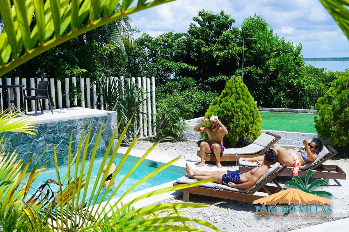 Hotel Pancho Villas Bacalar - Kayyaks Gratis Esterno foto