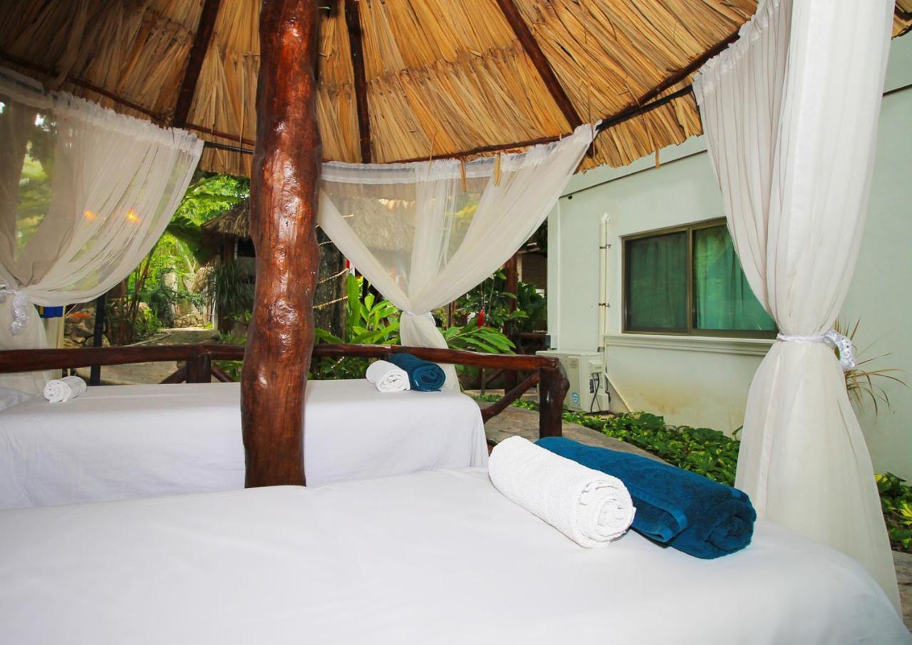 Hotel Pancho Villas Bacalar - Kayyaks Gratis Esterno foto