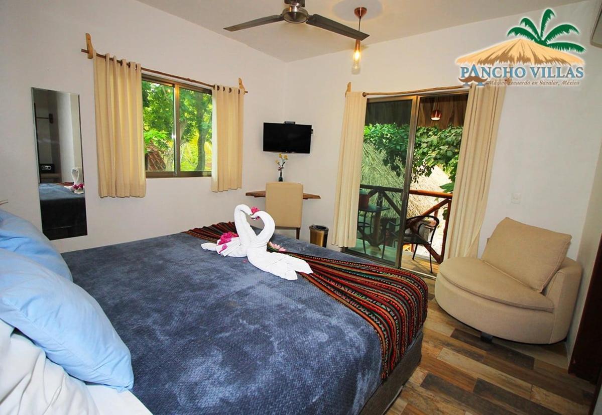Hotel Pancho Villas Bacalar - Kayyaks Gratis Esterno foto